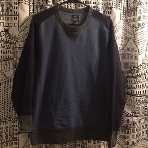 Jcrew baseball fleece pullover